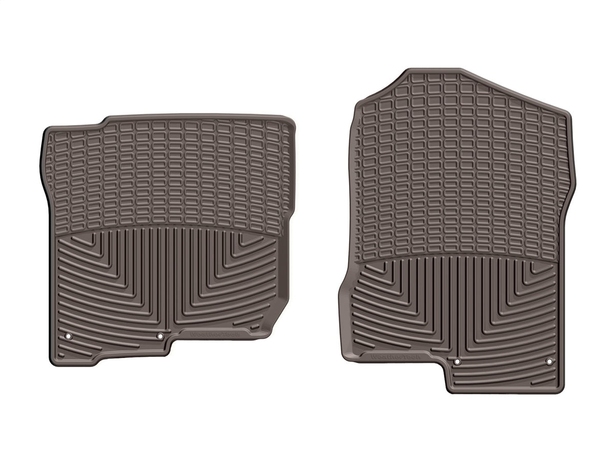 Weathertech - All Weather Floor Mats - Cocoa Front 16-24 Nissan TITAN - W455CO