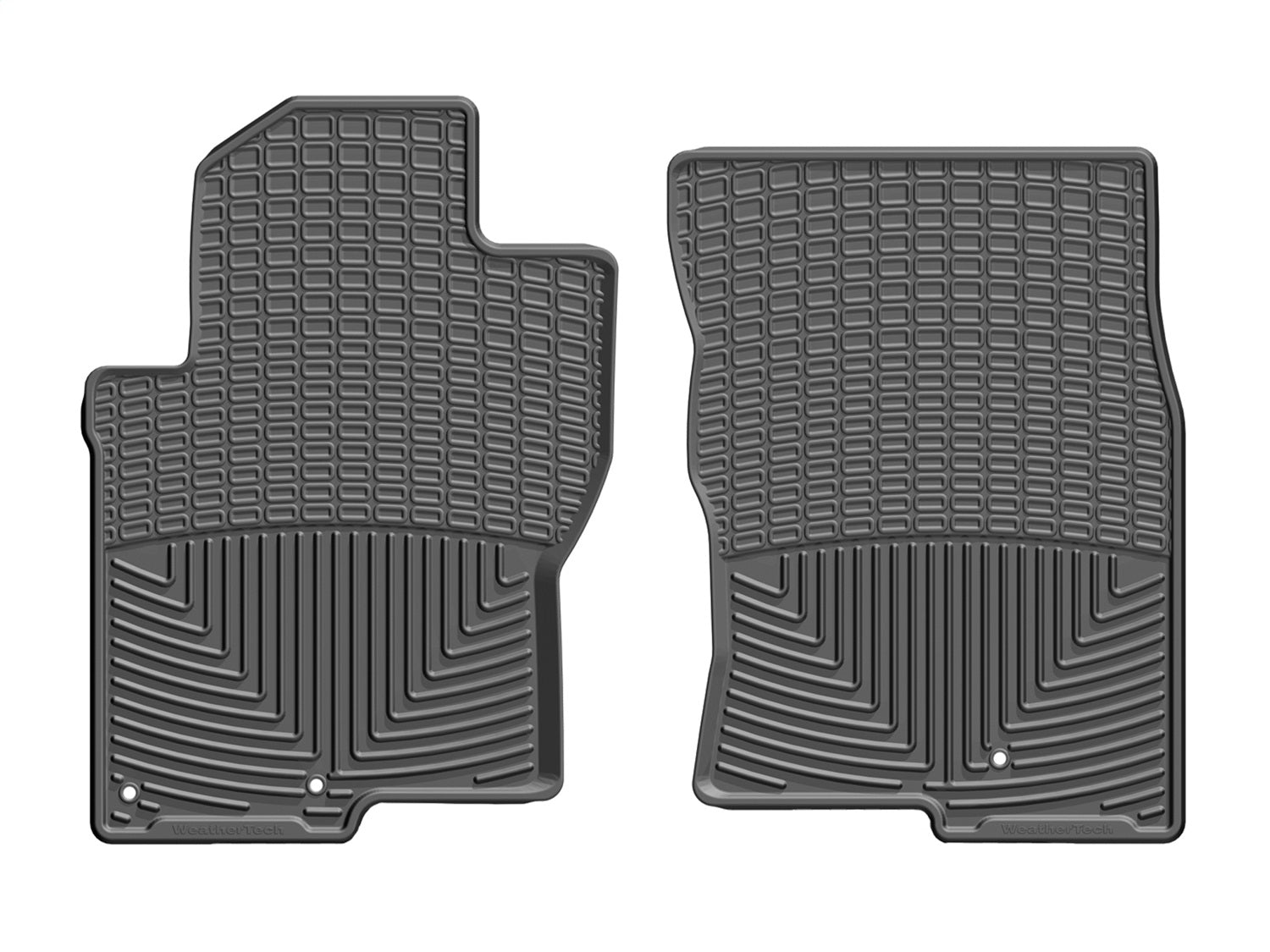 Weathertech - All Weather Floor Mats - Black Front 08-21 Nissan Frontier / 09-12 Suzuki Equator - W458