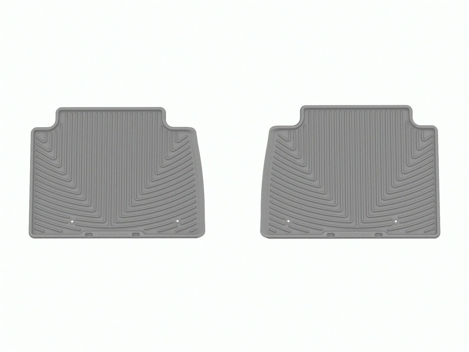 Weathertech - All Weather Floor Mats - Gray Rear 17-18 Nissan Armada - W459GR
