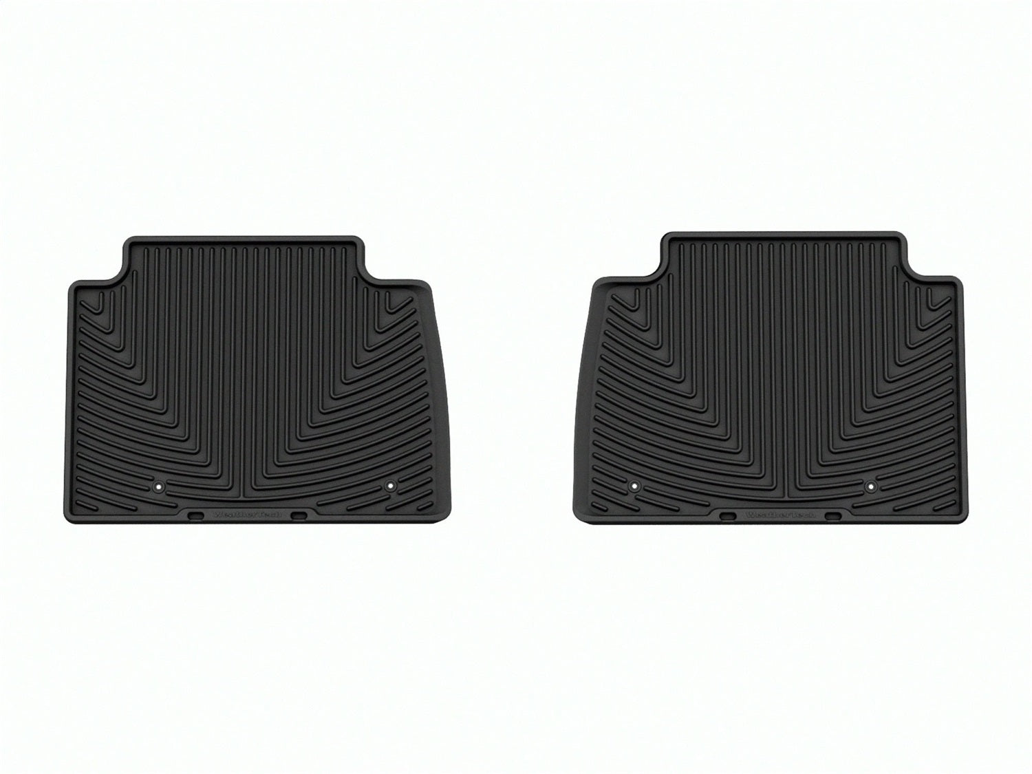 Weathertech - All Weather Floor Mats - Black Rear 17-18 Nissan Armada - W459