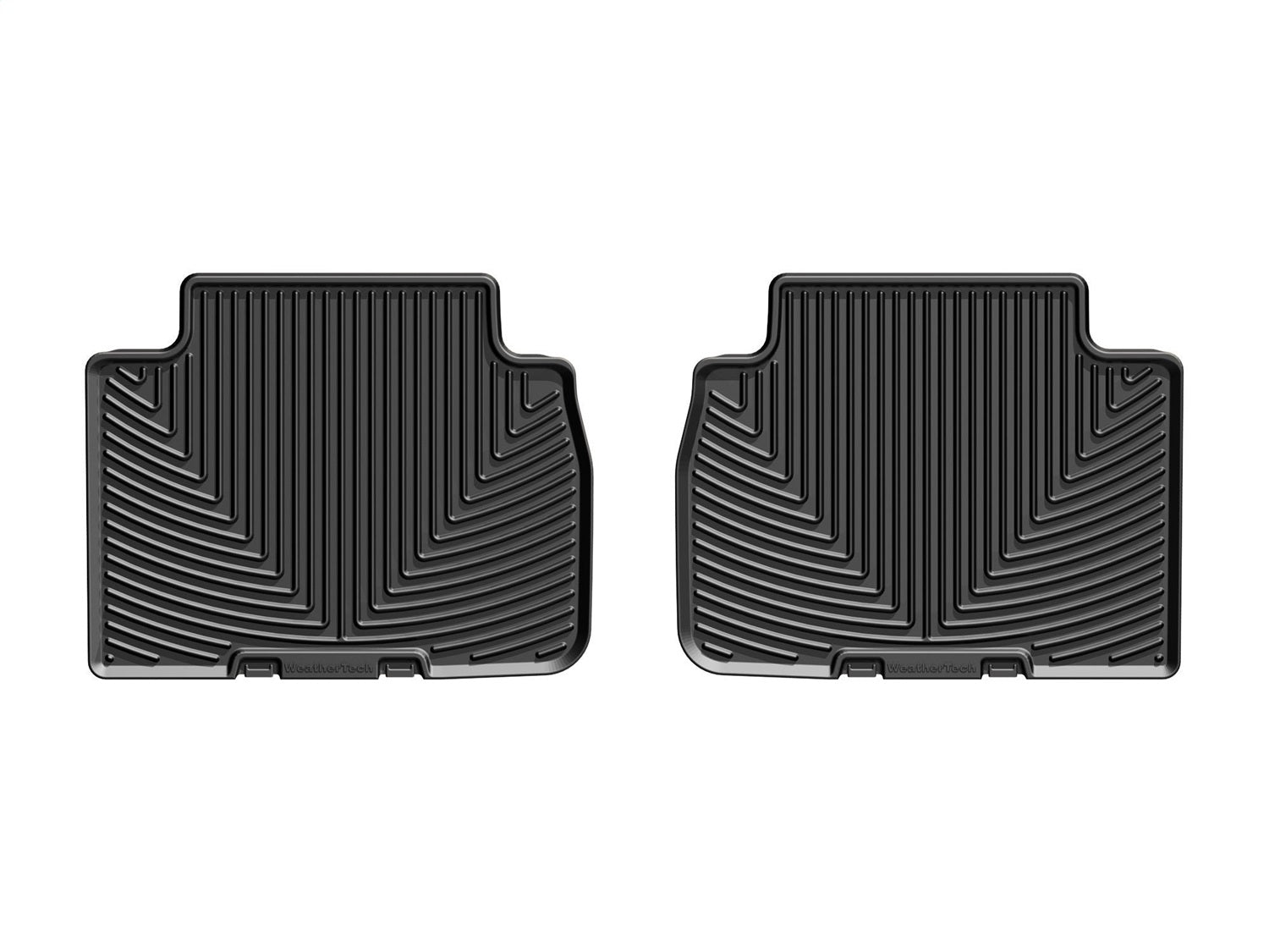 Weathertech - All Weather Floor Mats - Black Rear 18-24 Toyota Camry - W464