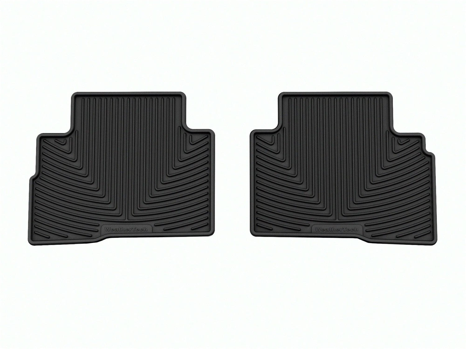 Weathertech - All Weather Floor Mats - Black Rear 22-26 Hyundai Tucson / 23-26 Kia Sportage - W468