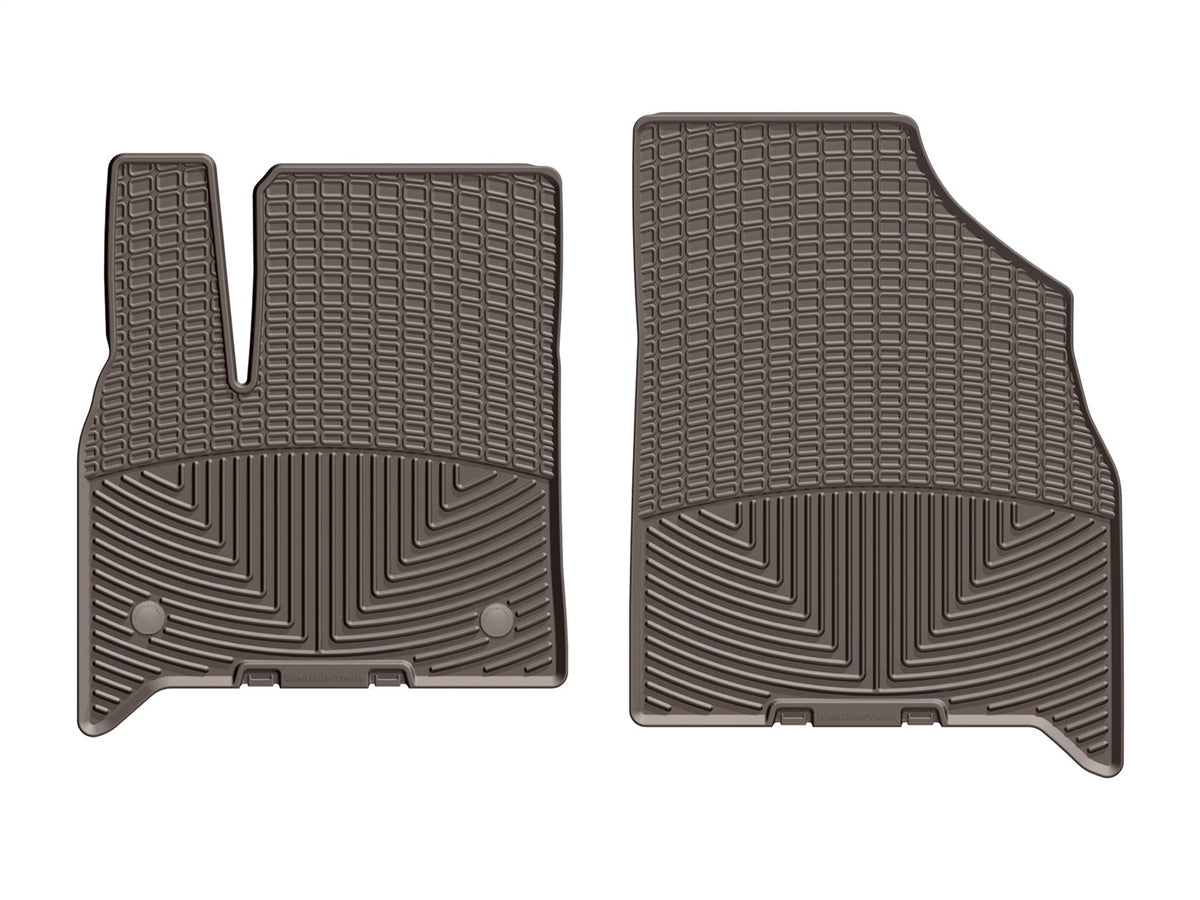 Weathertech - All Weather Floor Mats - Cocoa Front 18-24 Chevrolet Traverse - W469CO