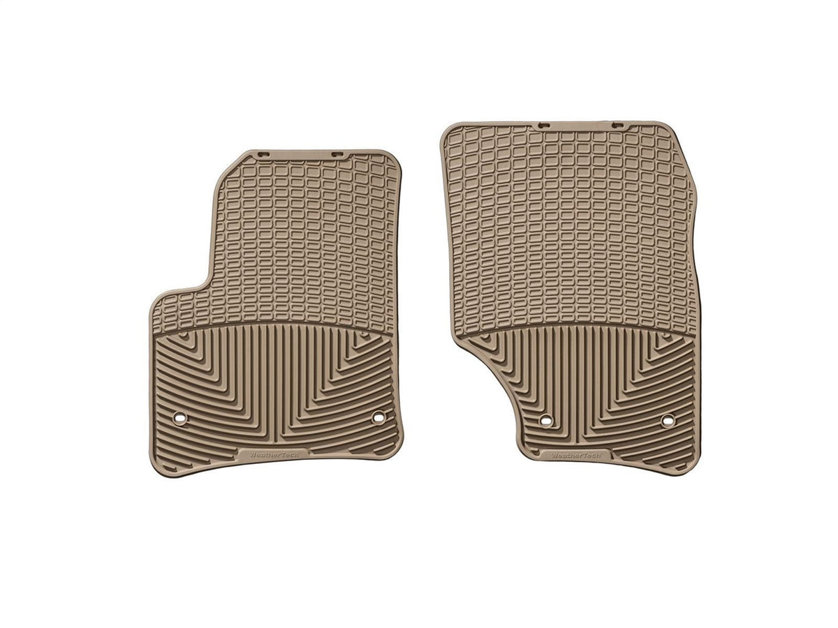 Weathertech - All Weather Floor Mats - Tan Front 03-10 Porsche Cayenne / 04-10 Volkswagen Touareg - W46TN