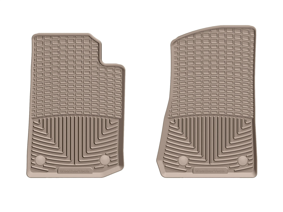 Weathertech - All Weather Floor Mats - Tan Front 20-25 Jeep Gladiator / 18-26 Jeep Wrangler - W475TN