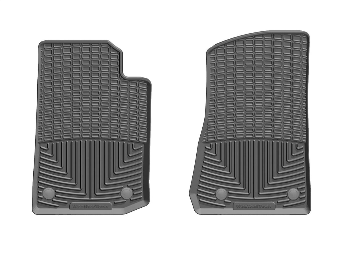 Weathertech - All Weather Floor Mats Black Front & Rear Set 18-26 Jeep Wrangler - W475-W491