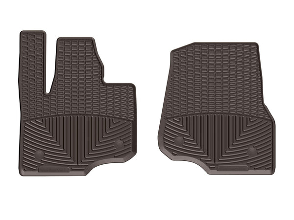 Weathertech - All Weather Floor Mats - Cocoa Front 18-24 Ford Expedition / 18-24 Lincoln Navigator - W477CO