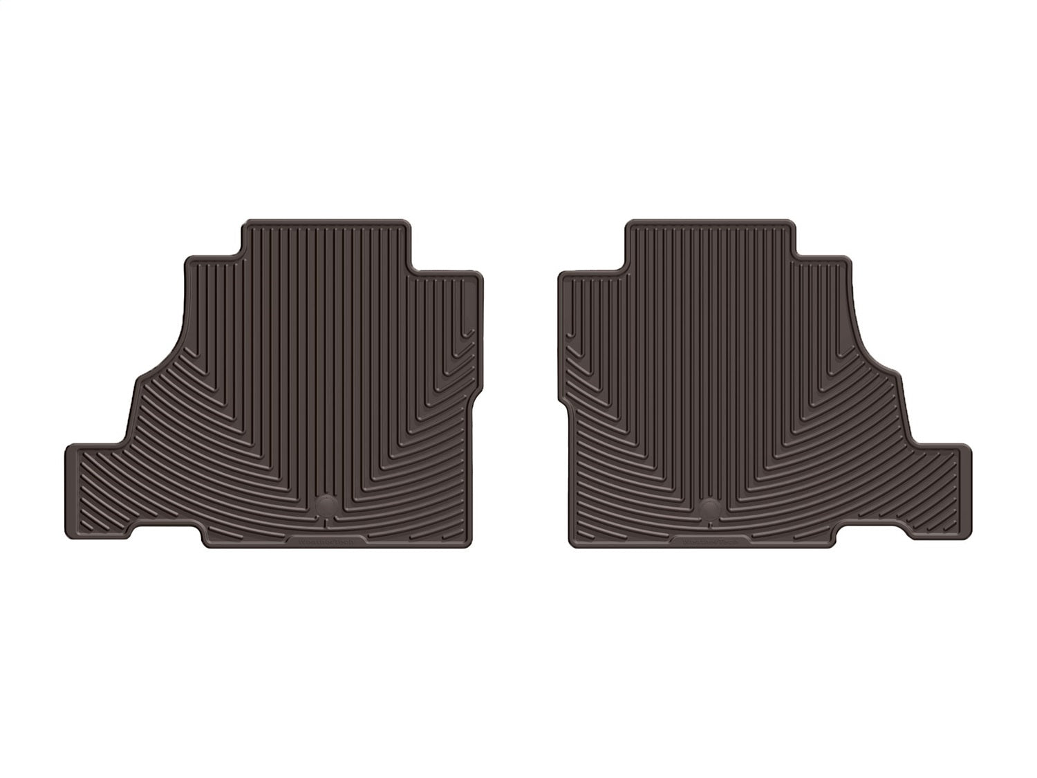 Weathertech - All Weather Floor Mats - Cocoa Rear 18-24 Ford Expedition / 18-24 Lincoln Navigator - W478CO