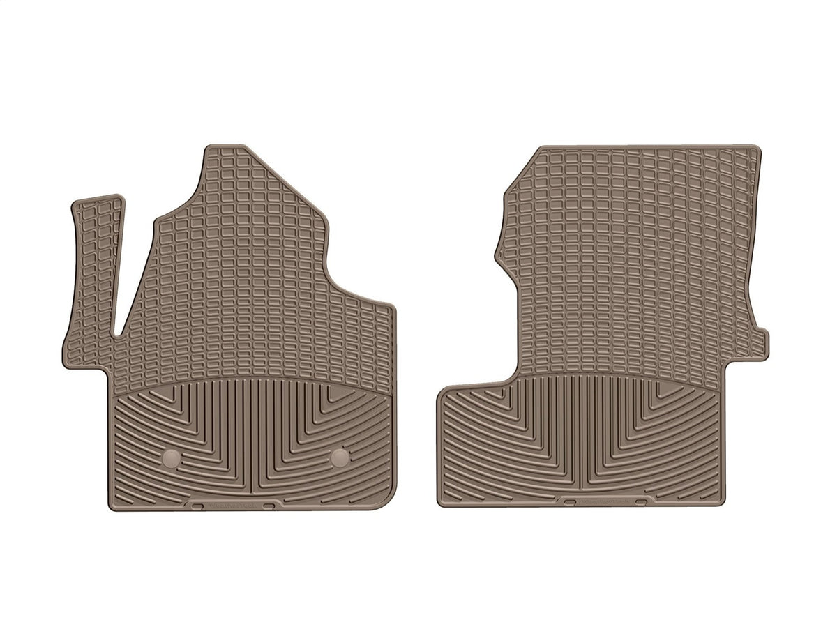 Weathertech - All Weather Floor Mats - Tan Front 07-09 Dodge Sprinter-2500 / 07-09 Dodge Sprinter-3500 / 10-18 Mercedes 