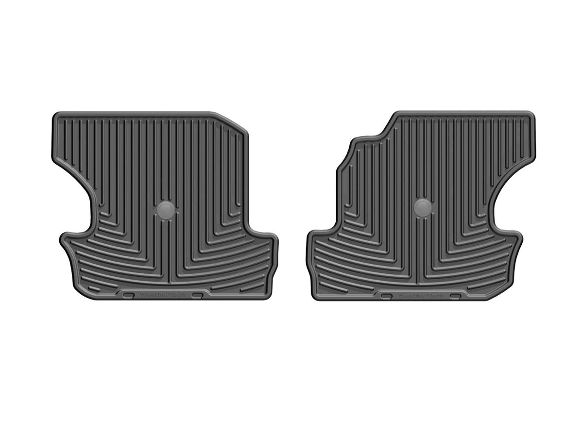 Weathertech - All Weather Floor Mats - Black Rear 18-26 Jeep Wrangler - W491