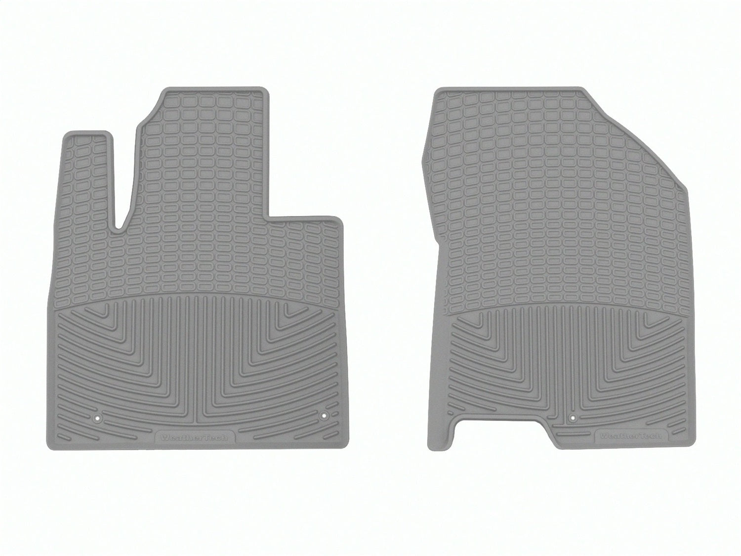 Weathertech - All Weather Floor Mats - Gray Front 19-20 Hyundai Santa-Fe - W495GR