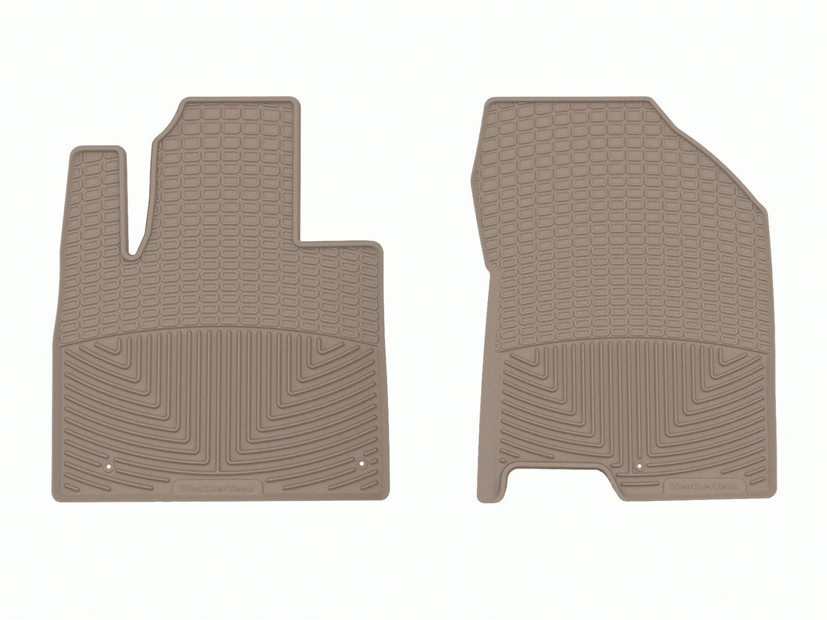 Weathertech - All Weather Floor Mats - Tan Front 19-20 Hyundai Santa-Fe - W495TN