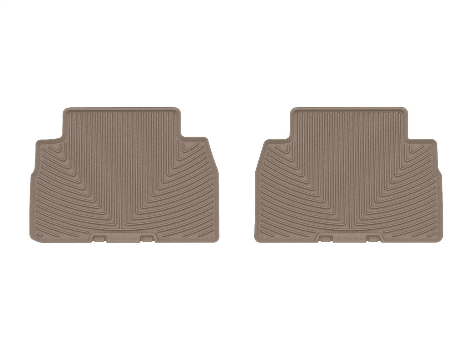 Weathertech - All Weather Floor Mats - Tan Rear 19-20 Hyundai Santa-Fe - W496TN