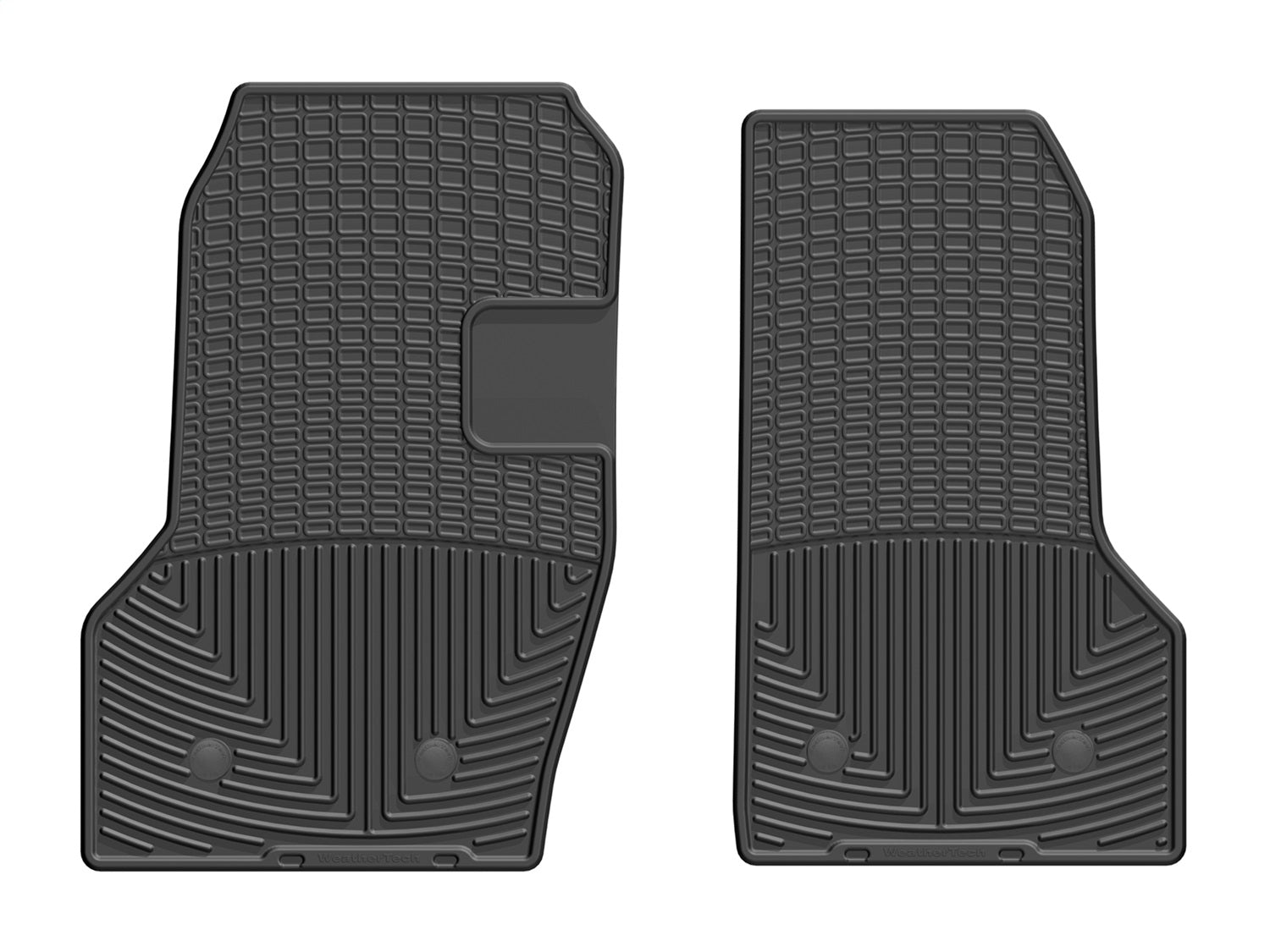 Weathertech - All Weather Floor Mats - Black Front - W509