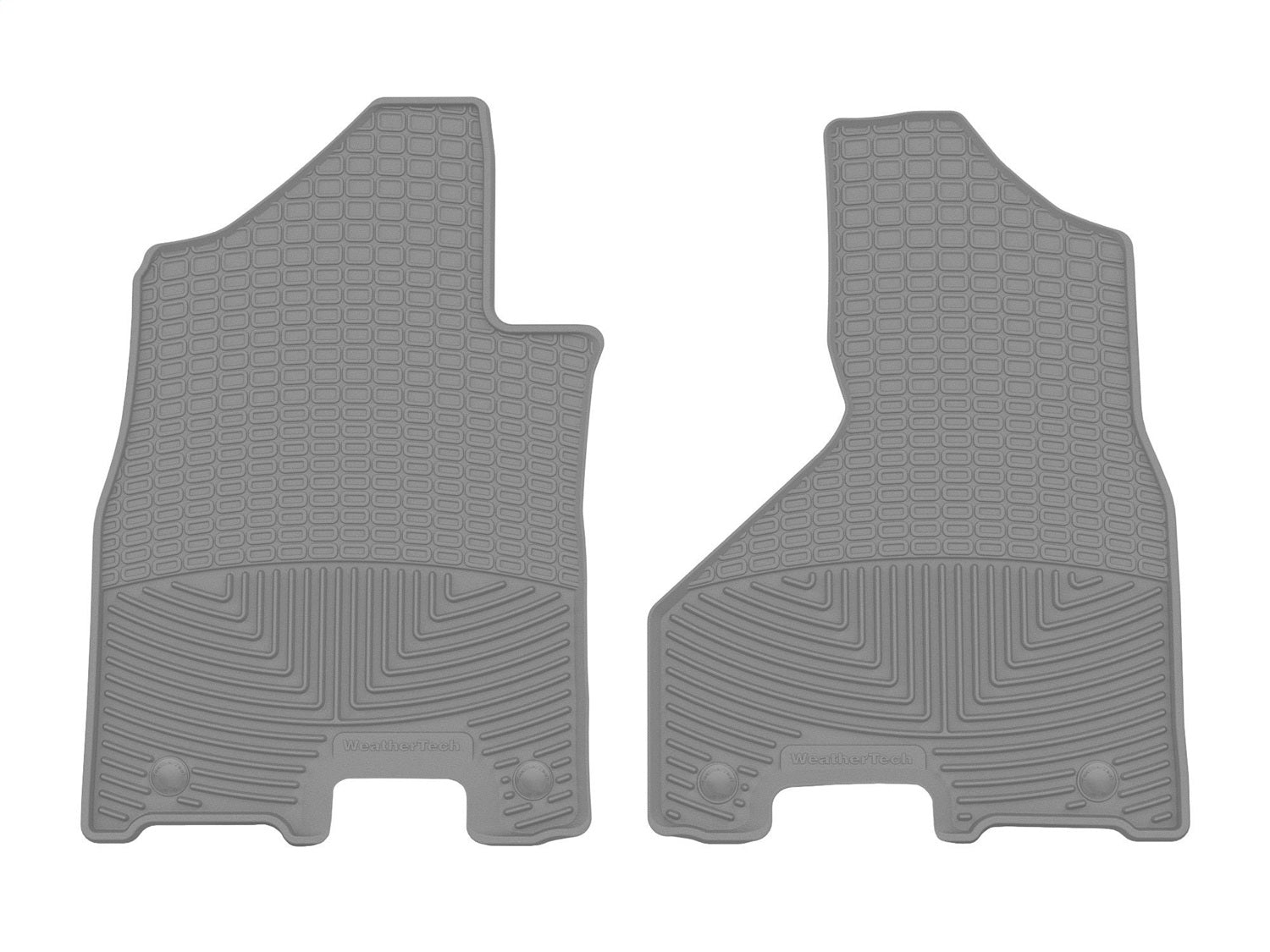 Weathertech - All Weather Floor Mats Gray Front & Rear Set 19-24 Ram 2500 / 19-24 Ram 3500 - W516GR-W518GR
