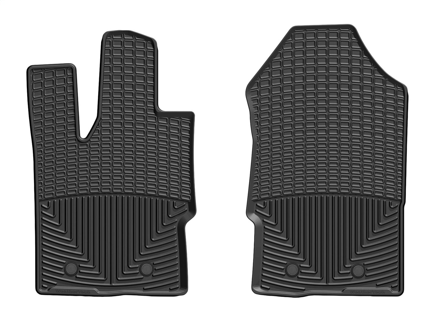 Weathertech - All Weather Floor Mats - Black Front 19-23 Ford Ranger - W519
