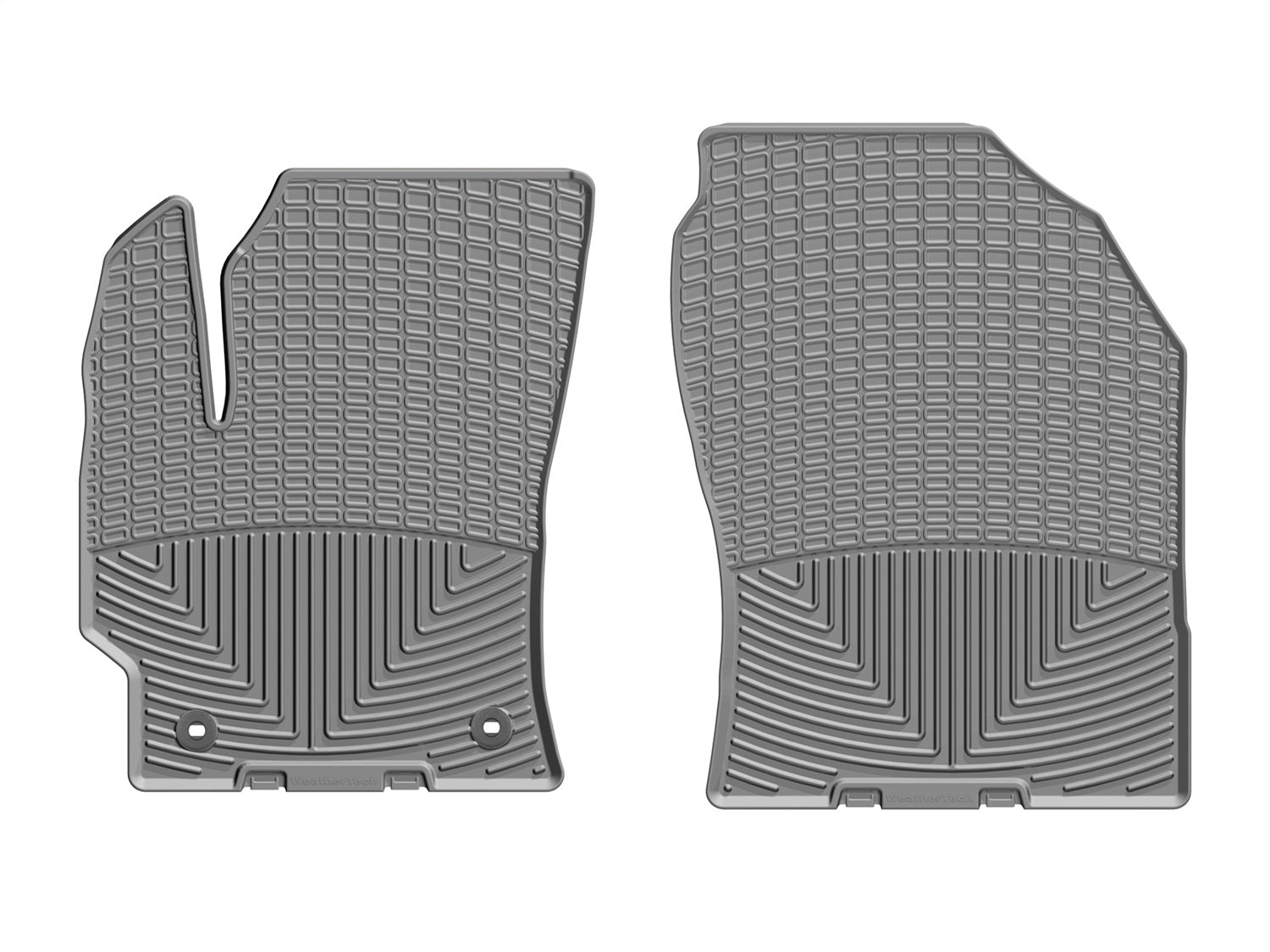 Weathertech - All Weather Floor Mats - Gray Front 19-26 Toyota Corolla / 23-25 Toyota GR-Corolla - W522GR