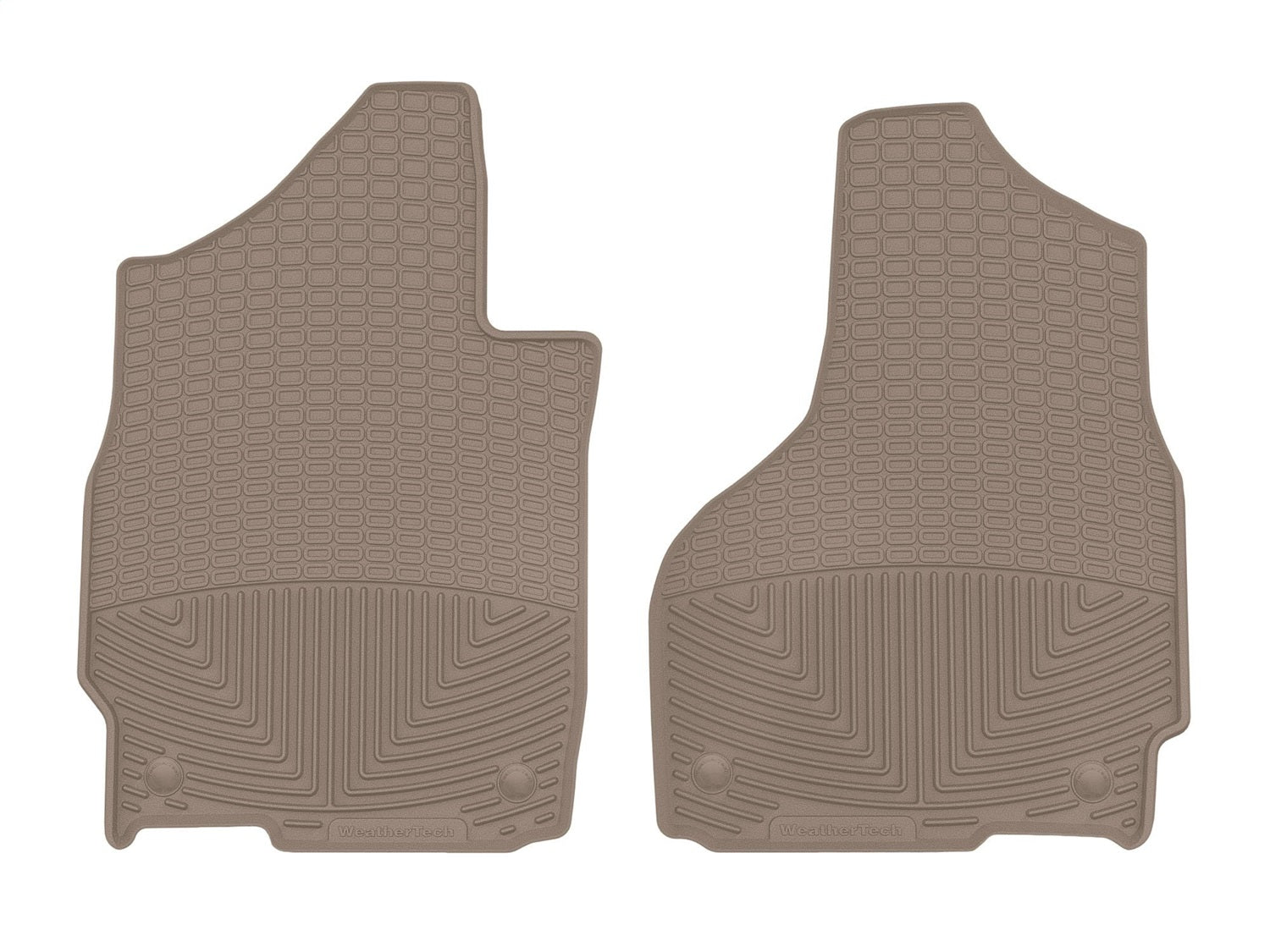 Weathertech - All Weather Floor Mats - Tan Front 19-25 Ram 2500 / 19-25 Ram 3500 - W528TN