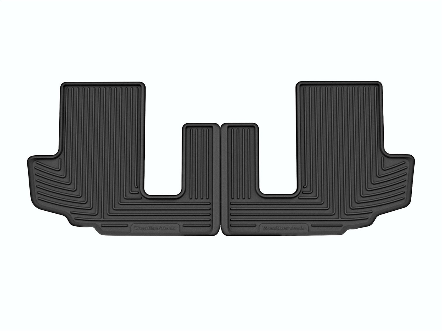 Weathertech - All Weather Floor Mats - Black Third Row 20-25 Toyota Highlander - W542