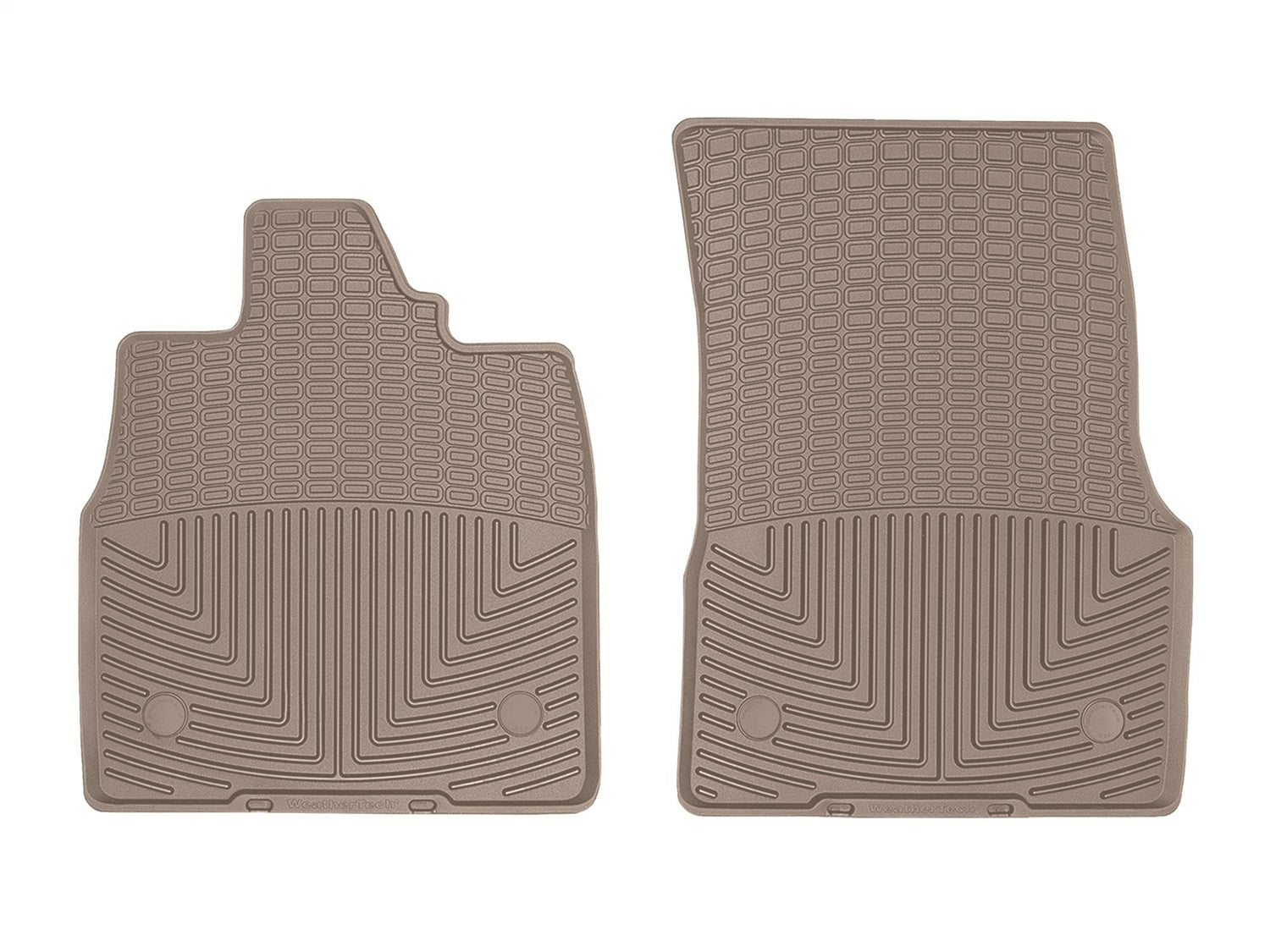 Weathertech - All Weather Floor Mats - Tan Front 20-26 Chevrolet Corvette - W553TN