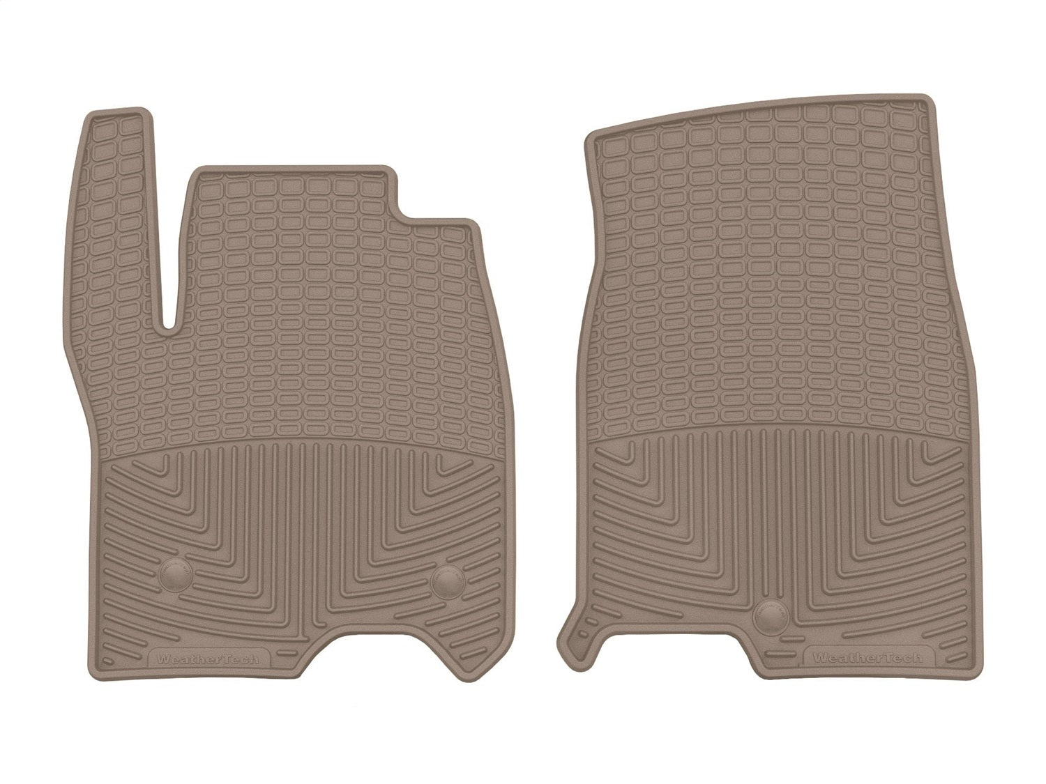 Weathertech - All Weather Floor Mats - Tan Front for Escalade / Suburban / Tahoe / Yukon - W568TN
