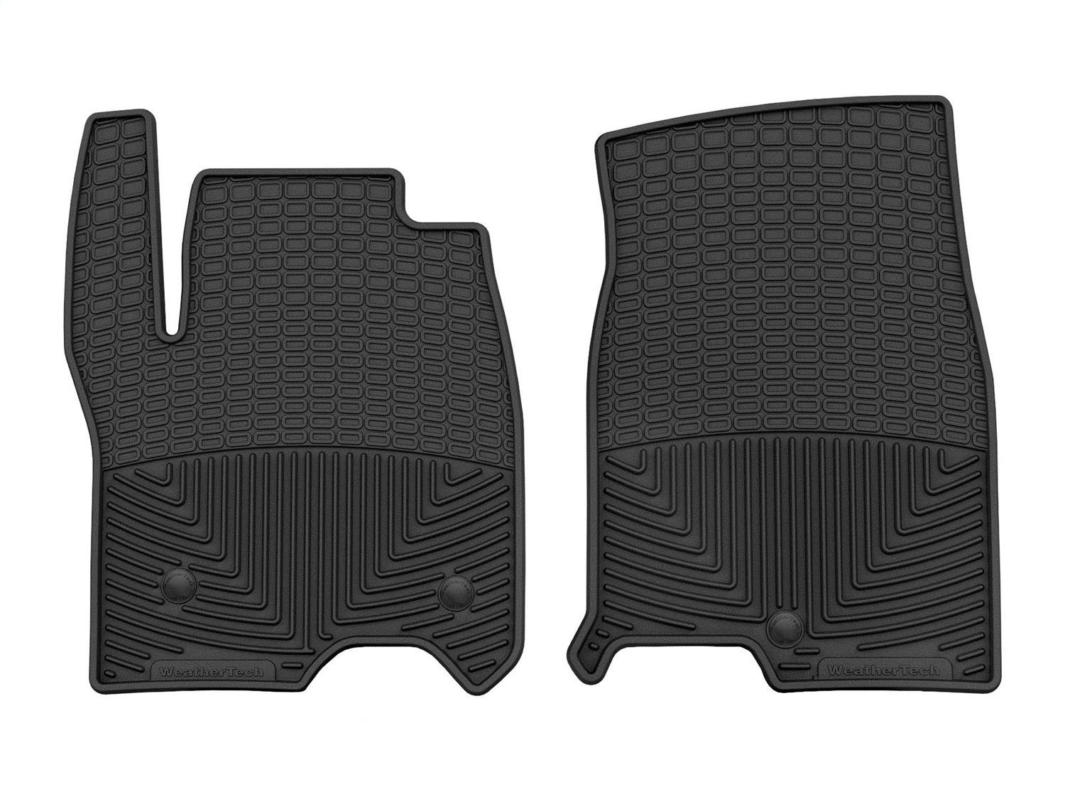 Weathertech - All Weather Floor Mats - Black Front for Escalade / Suburban / Tahoe / Yukon - W568
