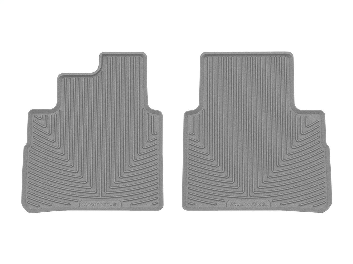 Weathertech - All Weather Floor Mats - Gray Rear 22-24 Mitsubishi Outlander / 21-26 Nissan Rogue - W576GR