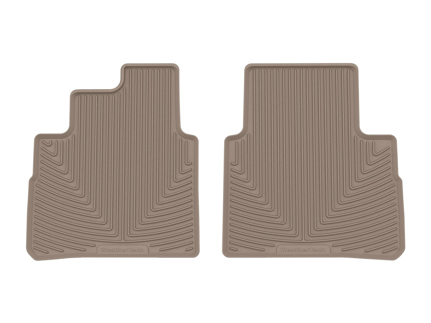 Weathertech - All Weather Floor Mats - Tan Rear 22-24 Mitsubishi Outlander / 21-26 Nissan Rogue - W576TN