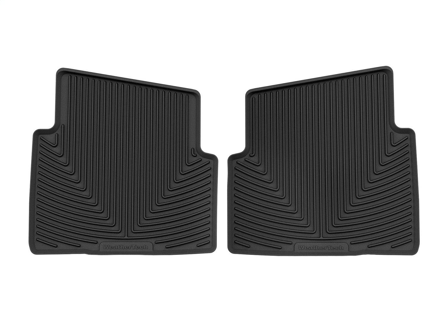 Weathertech - All Weather Floor Mats - Black Rear 21-25 Ford Bronco-Sport / 22-25 Ford Maverick - W578