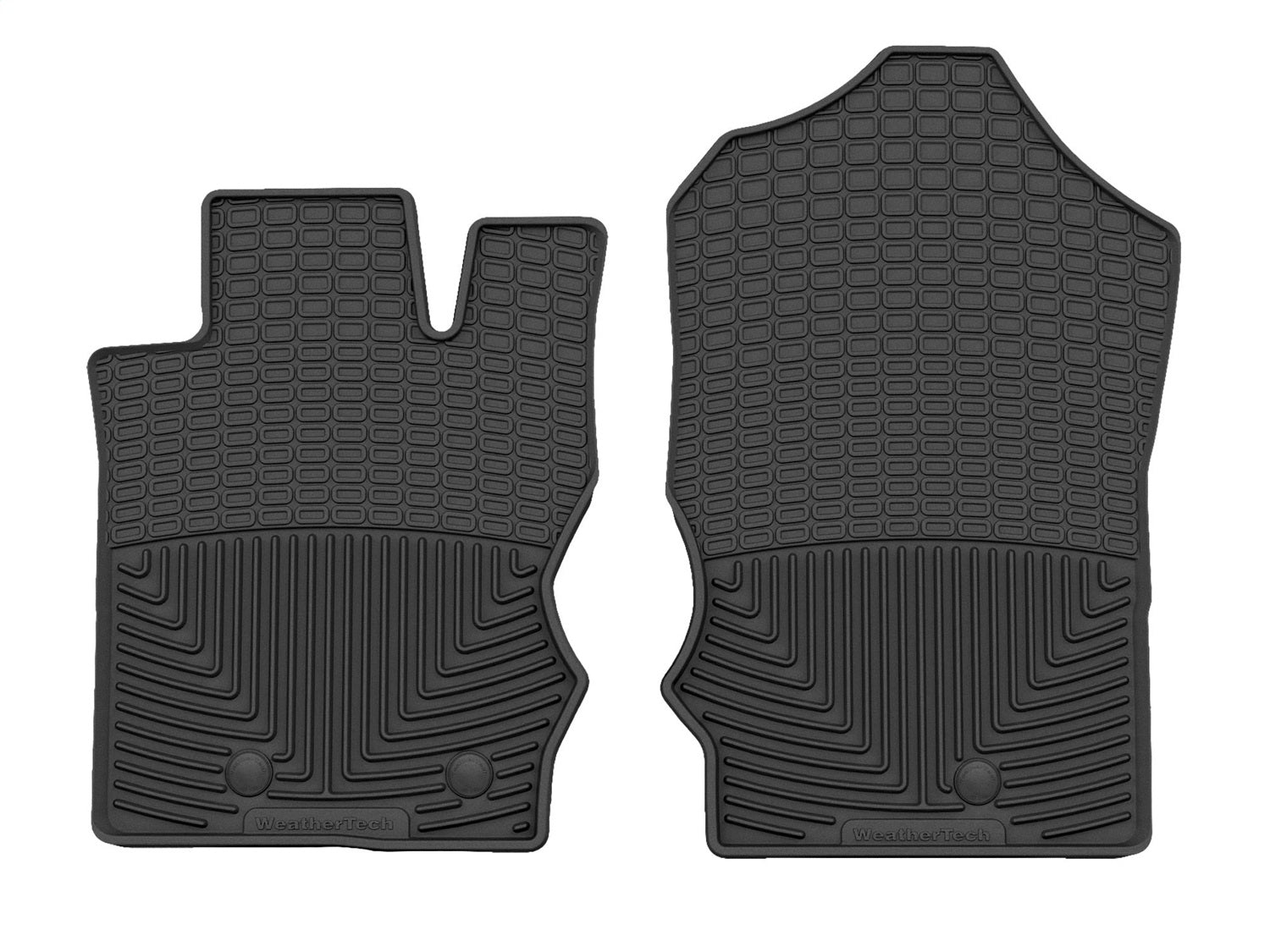 Weathertech - All Weather Floor Mats Black Front & Rear Set 21-25 Ford Bronco - W579-W600