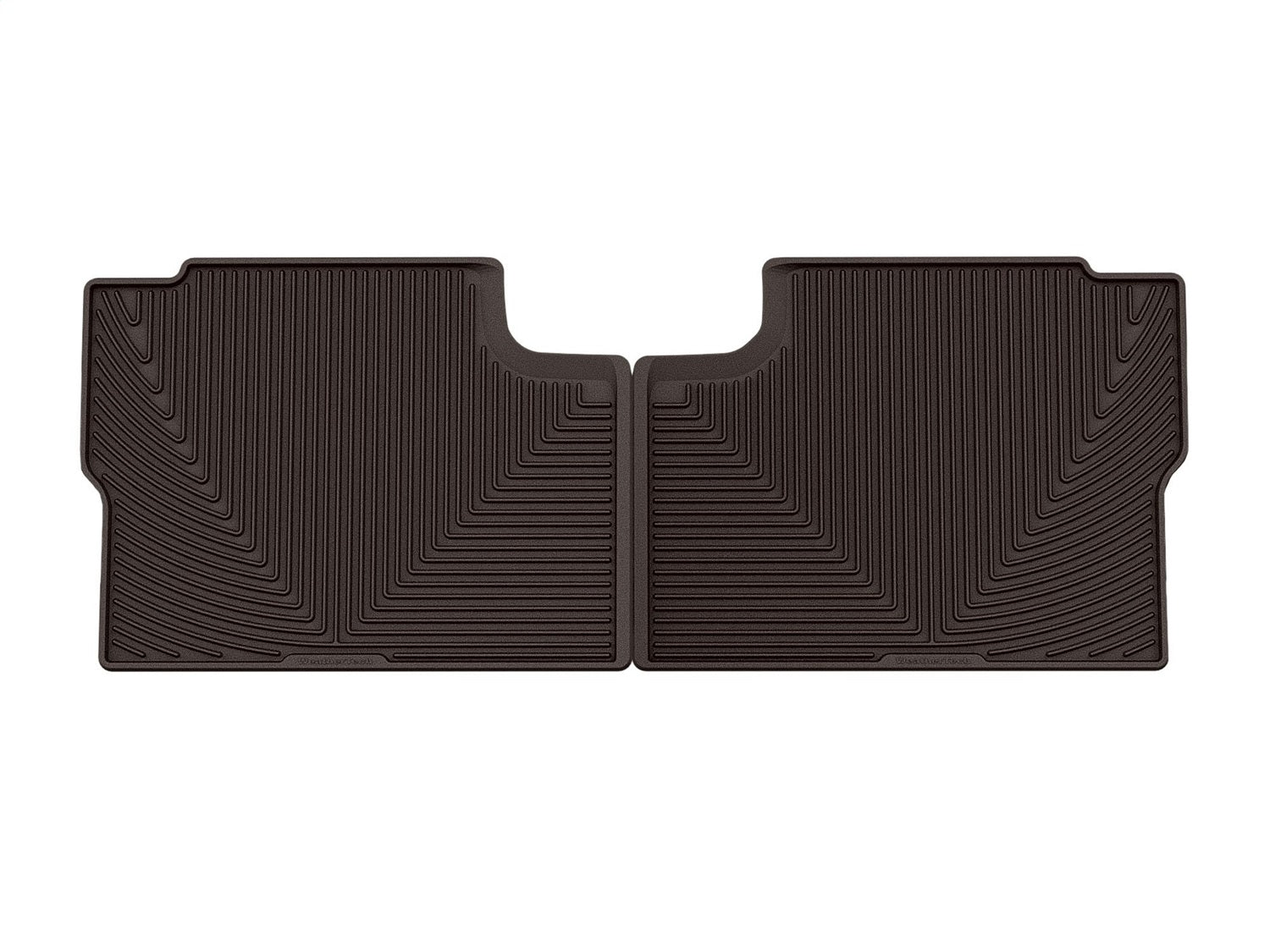 Weathertech - All Weather Floor Mats - Cocoa Rear 21-25 Ford F-150 / 22-23 Ford F-150-Lightning - W586CO