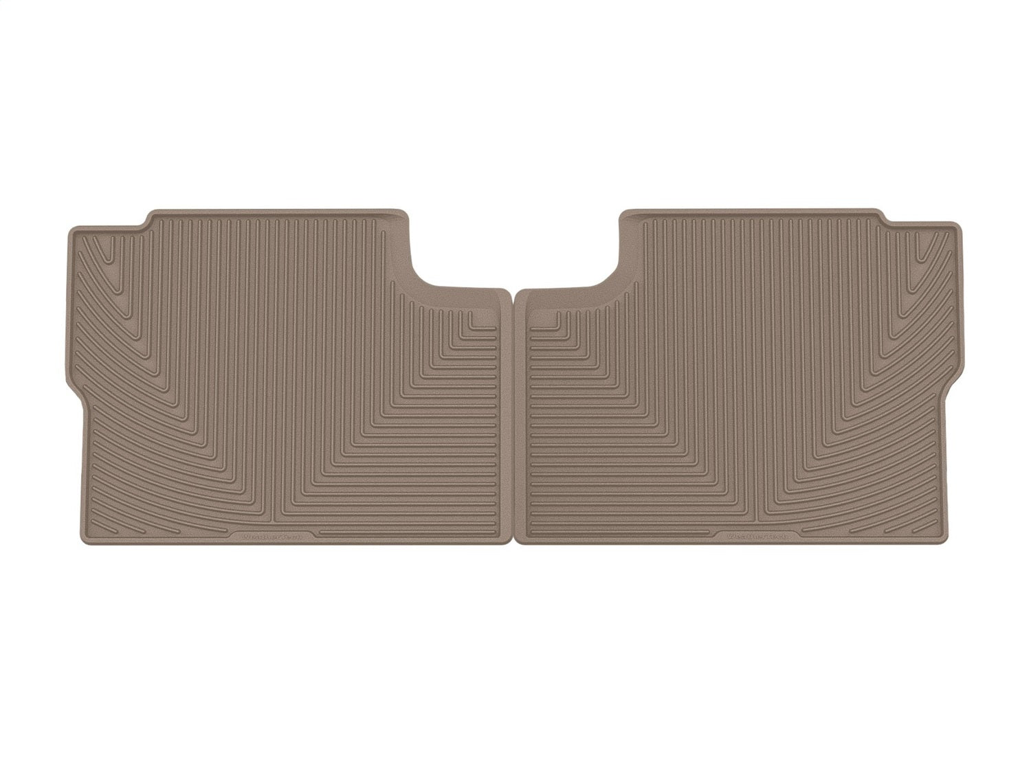Weathertech - All Weather Floor Mats - Tan Rear 21-25 Ford F-150 / 22-23 Ford F-150-Lightning - W586TN