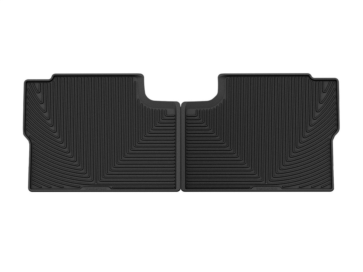 Weathertech - All Weather Floor Mats - Black Rear 21-25 Ford F-150 / 22-23 Ford F-150-Lightning - W586