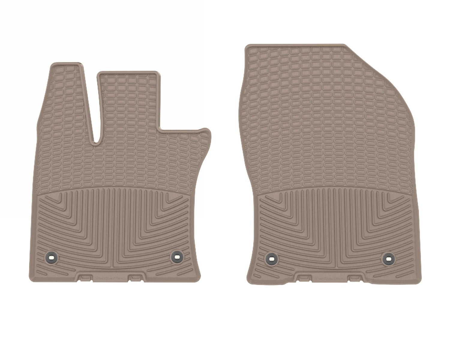 Weathertech - All Weather Floor Mats - Tan Front 19-25 Lexus UX - W595TN