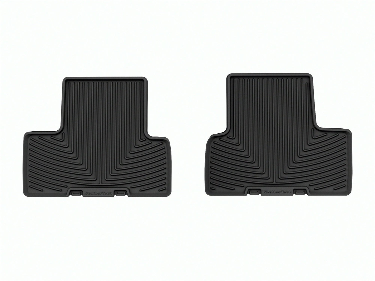 Weathertech - All Weather Floor Mats - Black Rear 21-25 Ford Bronco - W599