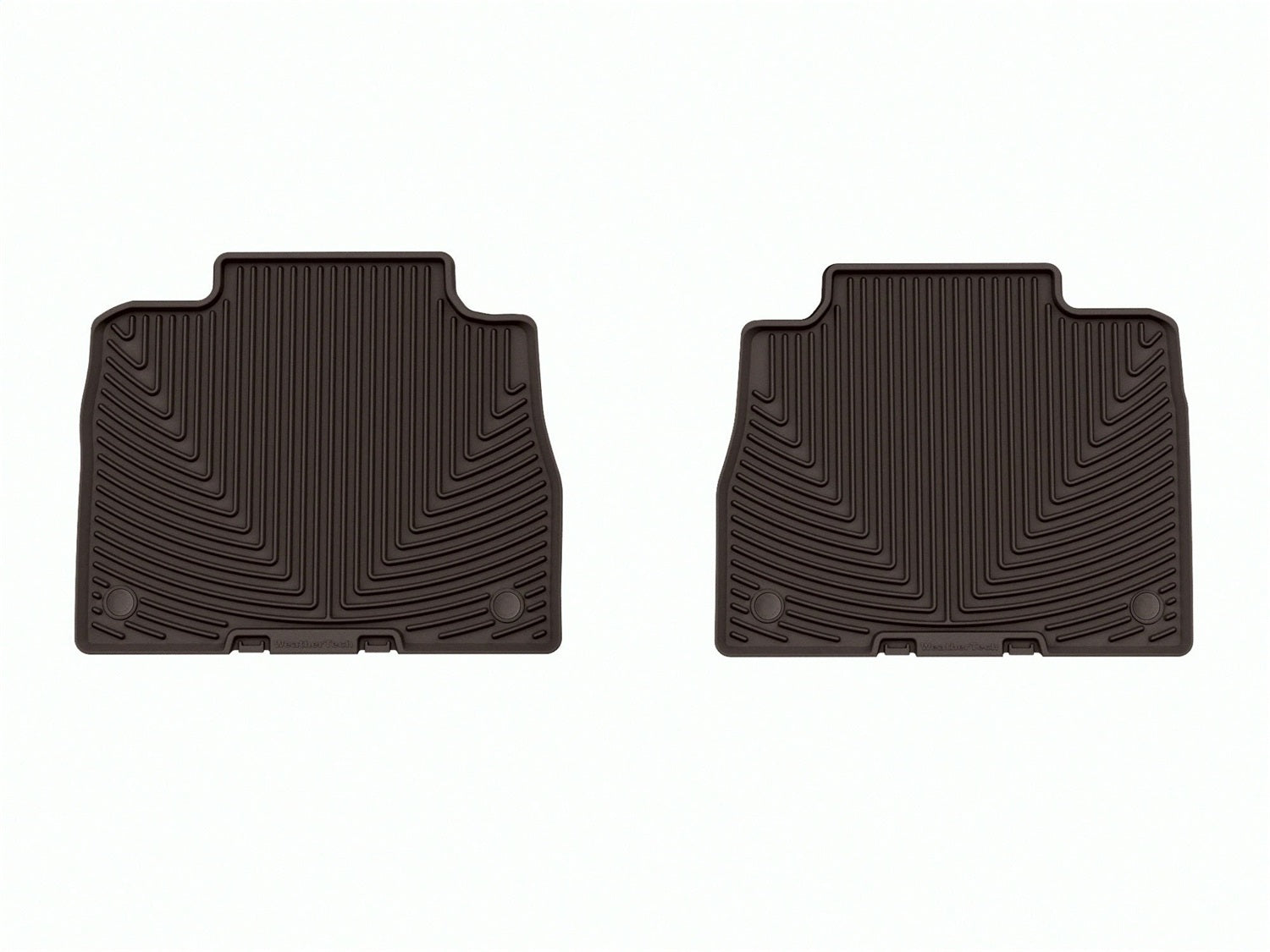 Weathertech - All Weather Floor Mats - Cocoa Rear 20-26 Mercedes Benz GLE / 24-26 Mercedes Benz GLE63-AMG - W607CO