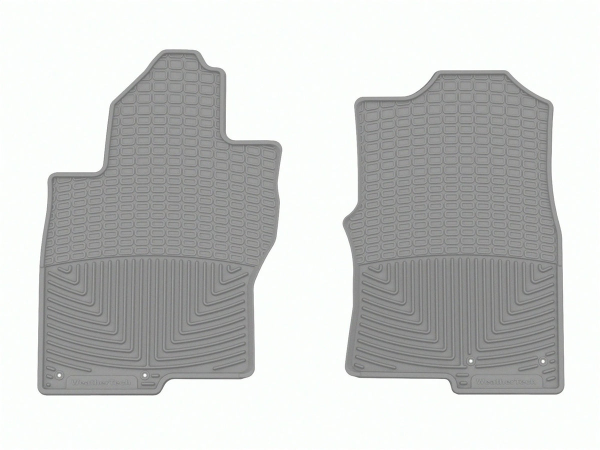 Weathertech - All Weather Floor Mats Gray Front & Rear Set 22-26 Nissan Frontier - W608GR-W609GR
