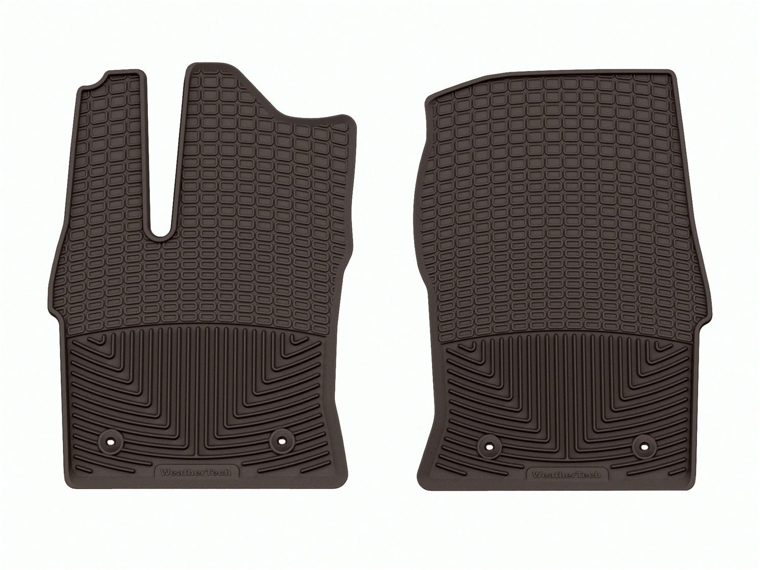 Weathertech - All Weather Floor Mats - Cocoa Front 22-26 Toyota Tundra - W611CO
