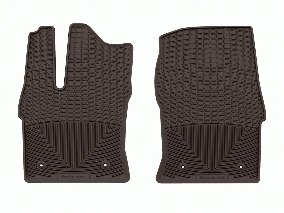 Weathertech - All Weather Floor Mats Cocoa Front & Rear Set 22-26 Toyota Tundra - W611CO-W612CO
