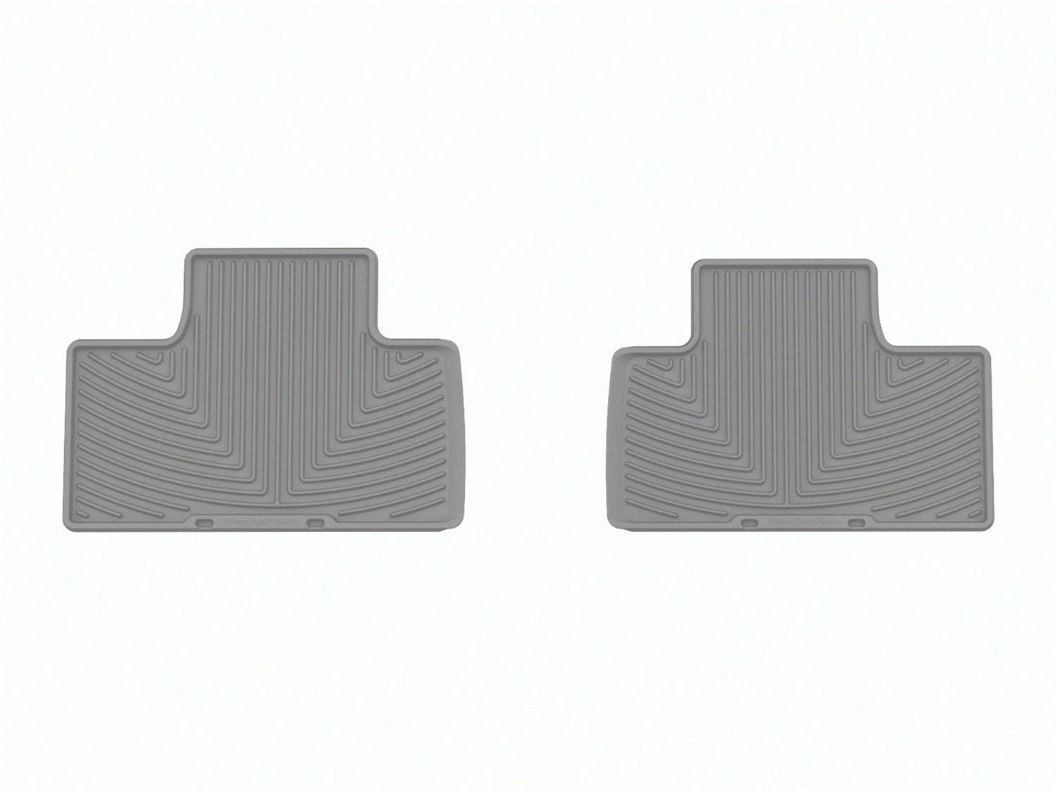 Weathertech - All Weather Floor Mats - Gray Rear 22-25 Toyota Tundra - W613GR