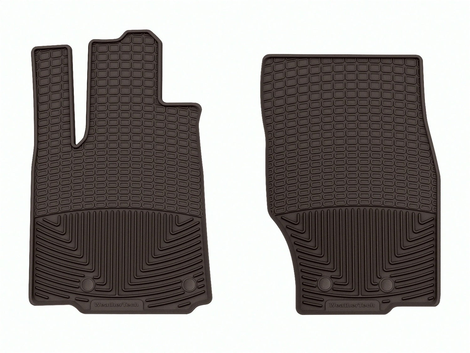 Weathertech - All Weather Floor Mats - Cocoa Front 22-25 Jeep Grand-Cherokee / 21-25 Jeep Grand-Cherokee-L - W614CO