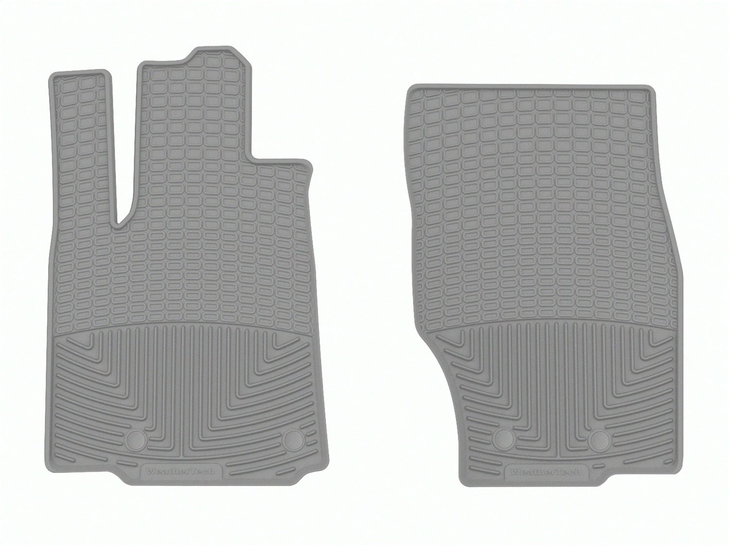 Weathertech - All Weather Floor Mats Gray Front & Rear Set 22-25 Jeep Grand-Cherokee / 21-25 Jeep Grand-Cherokee-L - W61