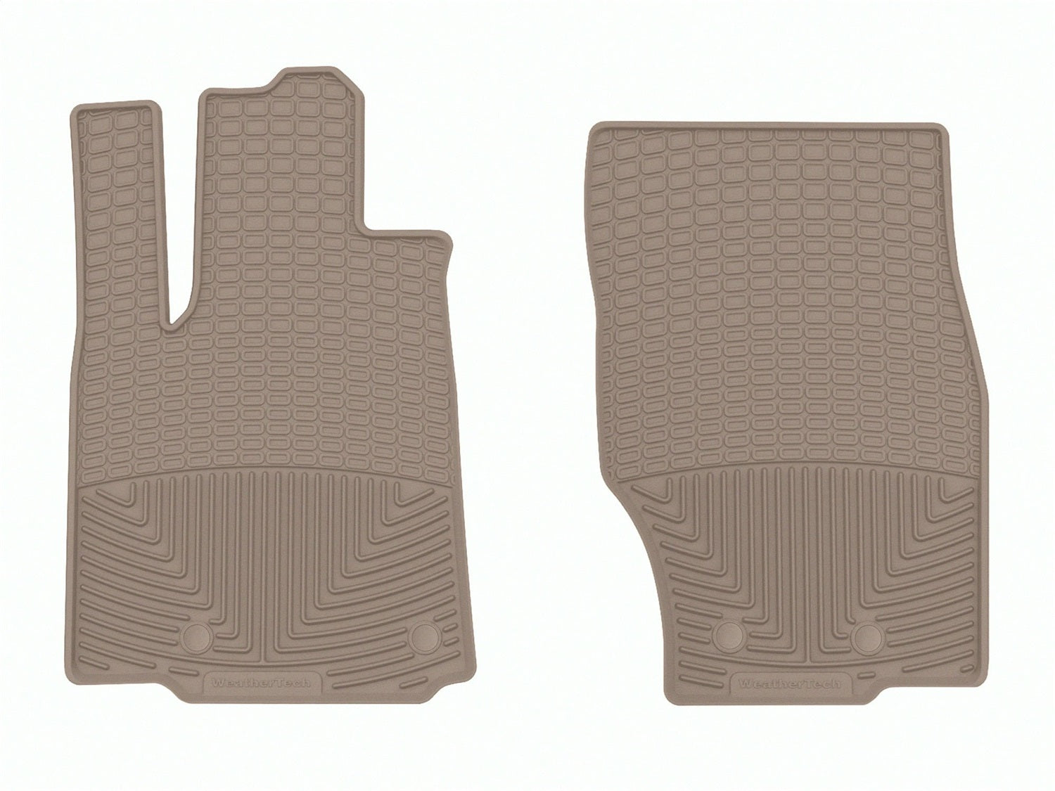 Weathertech - All Weather Floor Mats - Tan Front 22-25 Jeep Grand-Cherokee / 21-25 Jeep Grand-Cherokee-L - W614TN