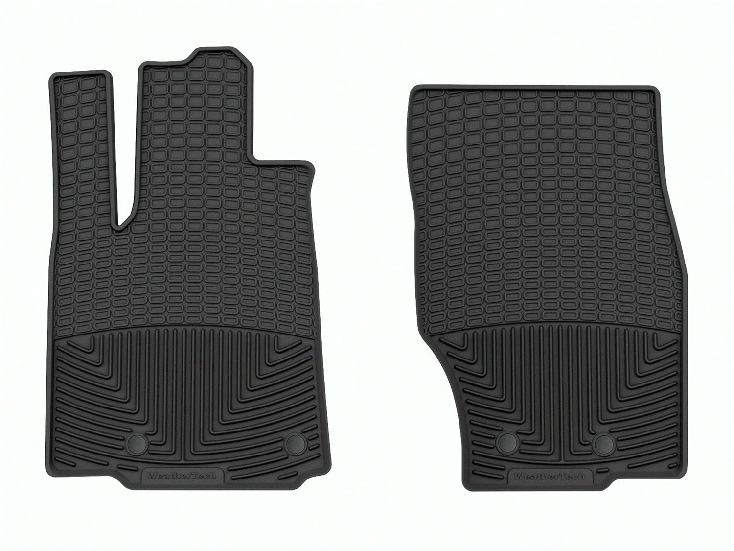 Weathertech - All Weather Floor Mats - Black Front 22-25 Jeep Grand-Cherokee / 21-25 Jeep Grand-Cherokee-L - W614