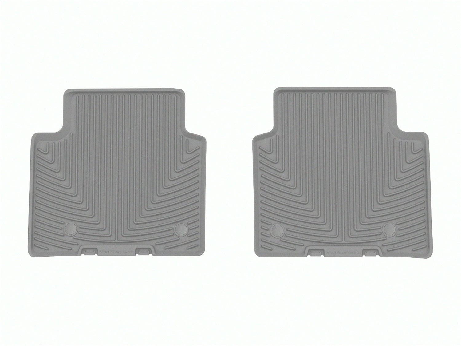 Weathertech - All Weather Floor Mats - Gray Rear 22-25 Jeep Grand-Cherokee / 21-25 Jeep Grand-Cherokee-L - W615GR
