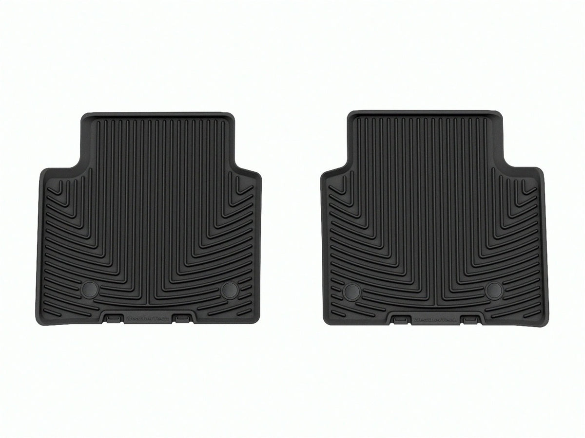Weathertech - All Weather Floor Mats Black Front, Rear & Third Row Set 21-25 Jeep Grand-Cherokee-L - W614-W615-W616