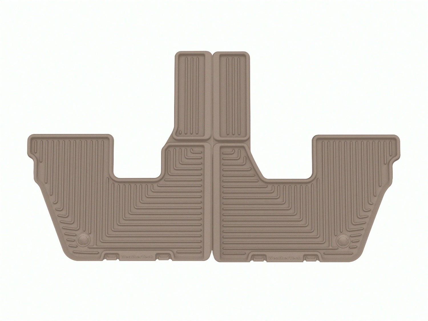 Weathertech - All Weather Floor Mats - Tan Third Row 21-25 Jeep Grand-Cherokee-L - W616TN