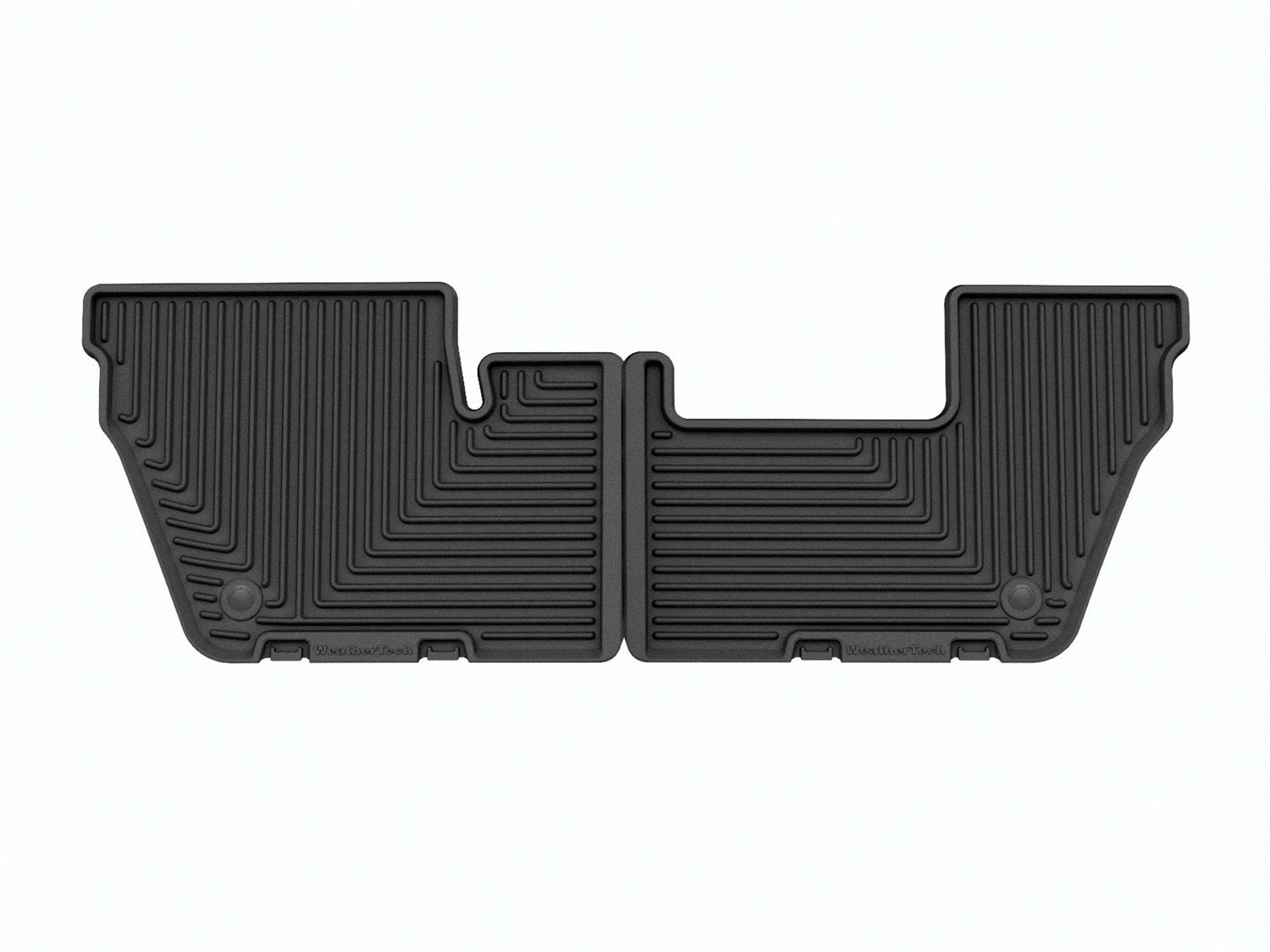 Weathertech - All Weather Floor Mats - Black Third Row 21-25 Jeep Grand-Cherokee-L - W617