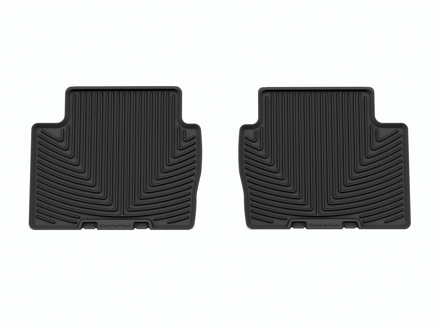 Weathertech - All Weather Floor Mats - Black Rear 19-25 Mazda 3 / 20-25 Mazda CX-30 - W618