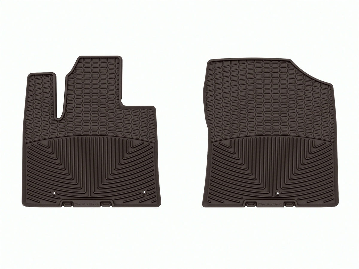 Weathertech - All Weather Floor Mats Cocoa Front & Rear Set 21-23 Hyundai Santa-Fe - W620CO-W624CO